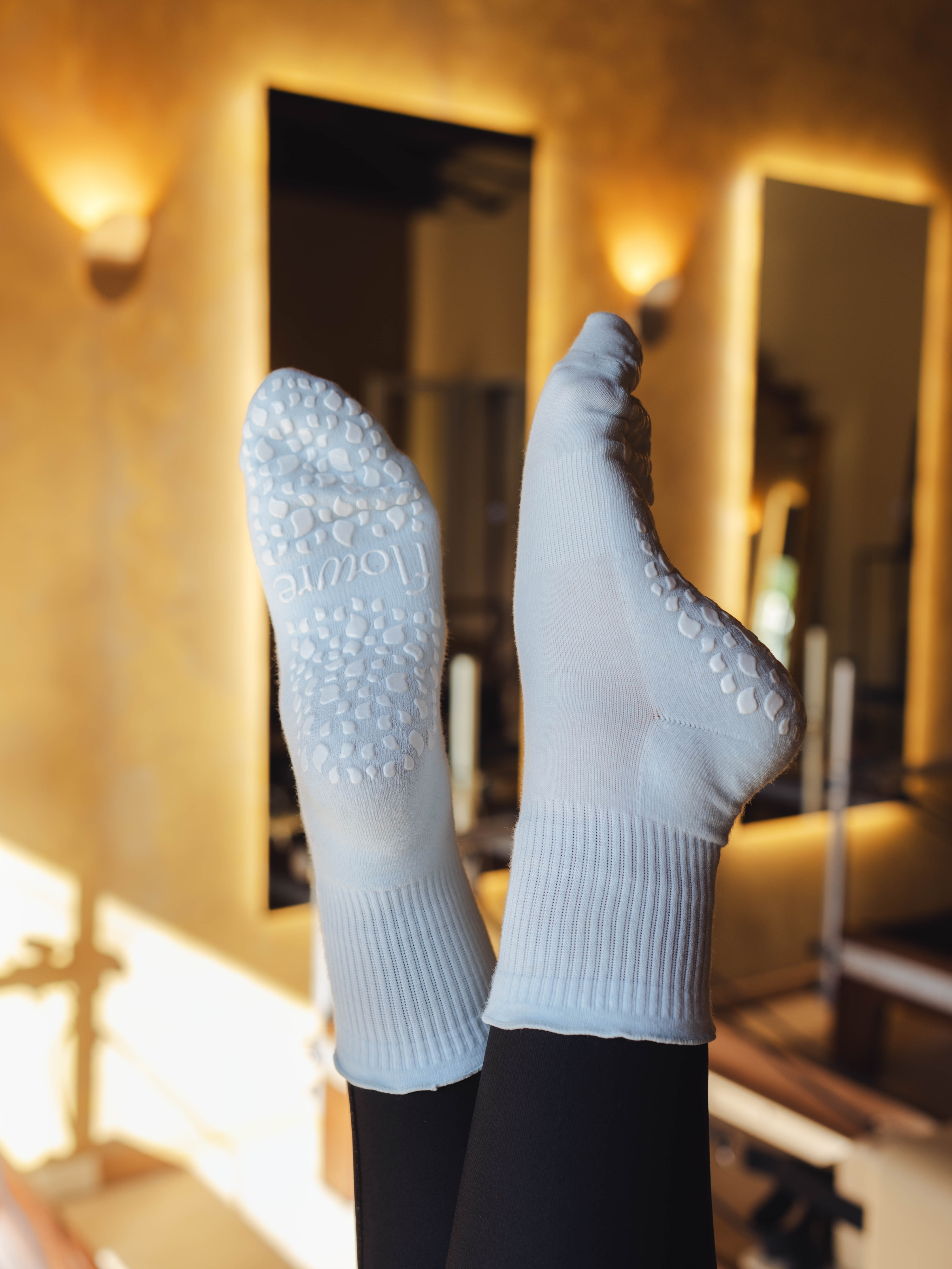 Grip Socks Volant – Bleu Clair