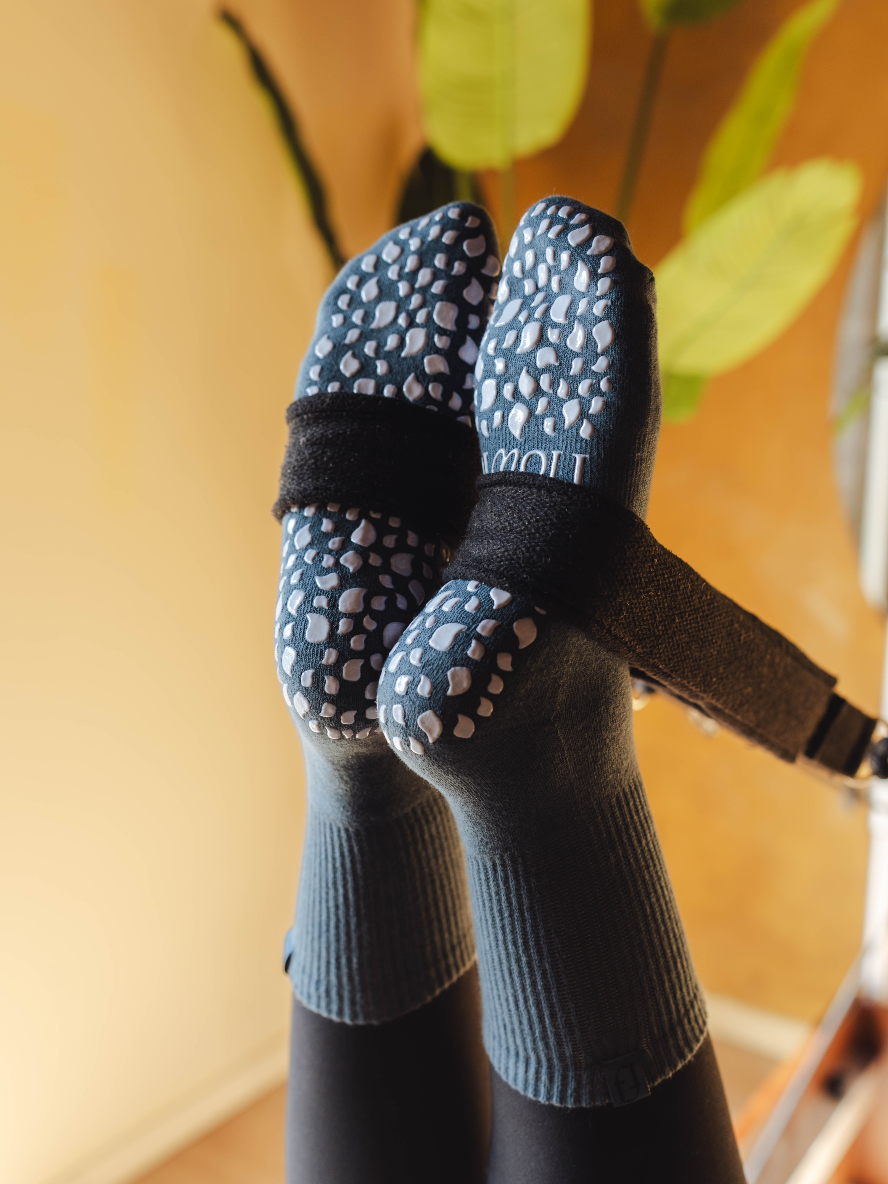 Grip Socks – Bleu vert