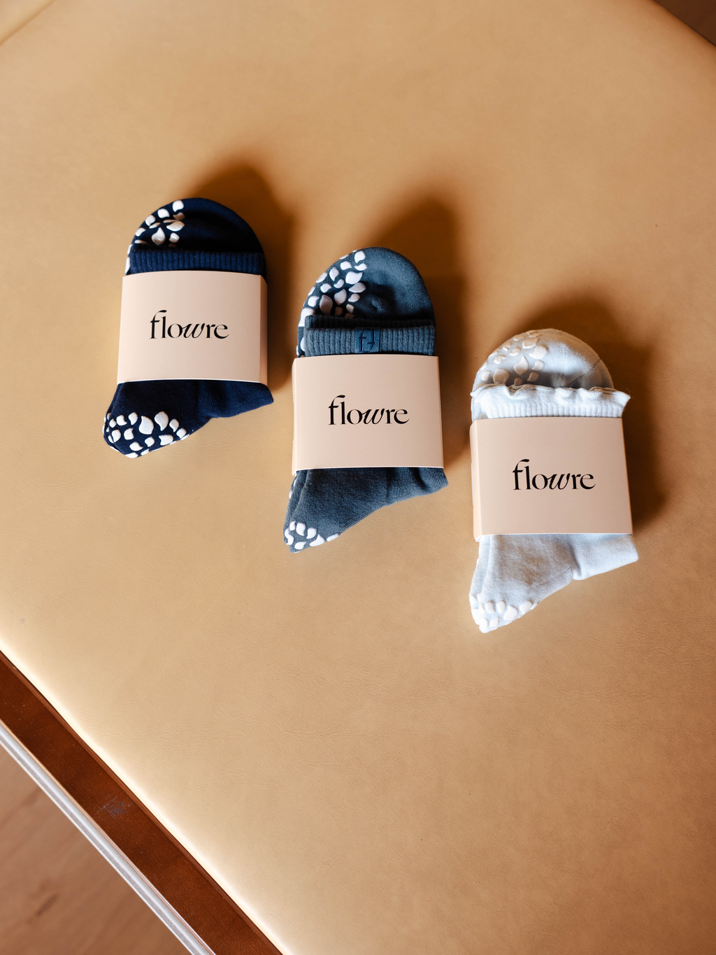 Le Set Flowre - Trio grip socks